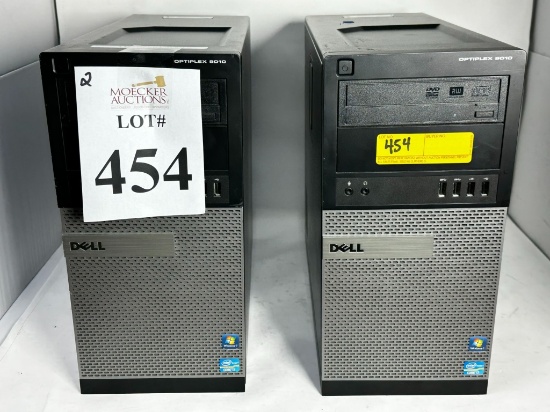 DELL OPTIPLEX 9010 TOWER COMPUTERS