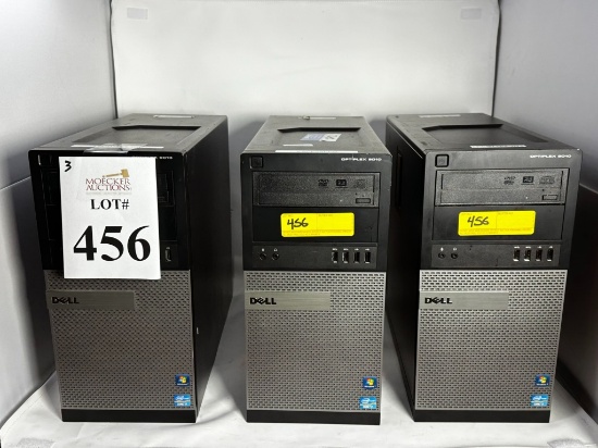 DELL OPTIPLEX 9010 TOWER COMPUTERS
