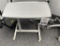 ADJUSTABLE HEIGHT ROLLING TRAY TABLES