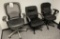 ASSORTED ROLLING OFFICE CHAIRS