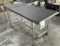 PATIENT EXAM TABLE WITH ADJUSTABLE BACK REST