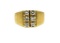 MEN'S RING 18K DIAMOND RING .75 DWT US GOODS