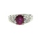 LADIES RING 1930'S BURMA PLATINUM RING