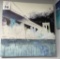 ABSTRACT PRINT ON CANVAS BRIDGE SCENE