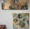 LOT CONSISTING OF ABSTRACT PRINTS ON CANVAS