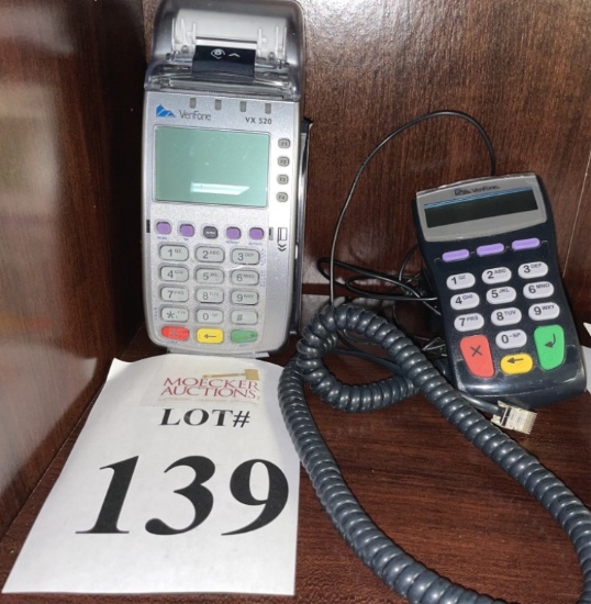 LOT CONSISTING OF CREDIT CARD READER EQUIPMENT