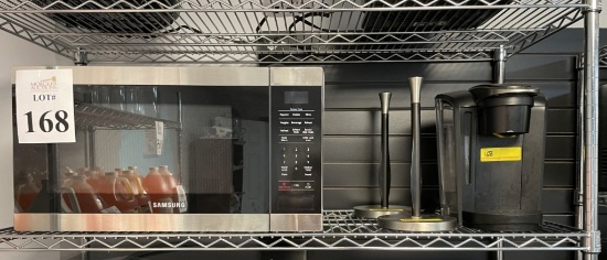 LOT CONSISTING OF SAMSUNG MICROWAVE OVEN