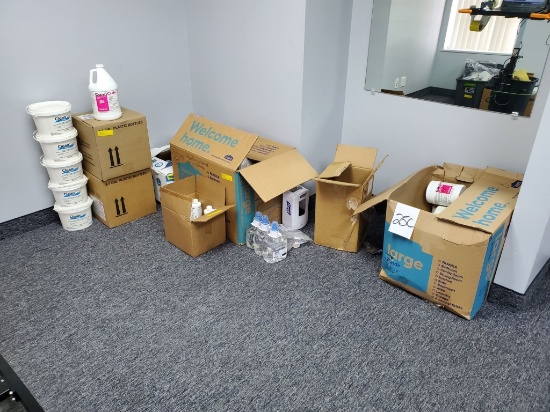 LOT CONSISTING OF NEW SANITIZING SUPPLIES