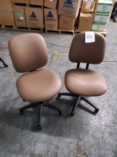 HON MATCHING ROLLING OFFICE CHAIRS
