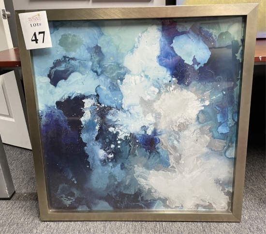 FRAMED ABSTRACT PRINT