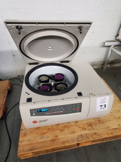 BECKMAN COULTER ALLEGRA X-14R REFRIGERATED CENTRIFUGE