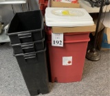 LOT CONSISTING OF NEW SHARPS DISPOSAL BINS