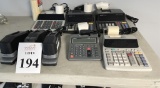 LOT CONSISTING OF (5) CALCULATORS