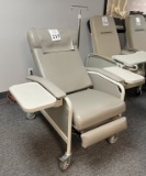 WINCO MEDICAL CARE RECLINER WITH DROP ARM TRAYS