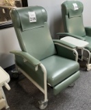 WINCO MEDICAL CARE RECLINER WITH DROP ARM TRAY