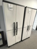 PLASTIC STORAGE CABINET