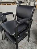 ASSORTED CLIENT ARM CHAIRS