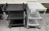 PLASTIC ROLLING CARTS