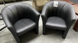BARREL ARM CHAIRS