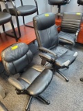 ASSORTED ROLLING OFFICE CHAIRS