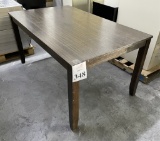 WOODEN DINNING TABLE