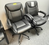 LIVING STYLE MATCHING ROLLING OFFICE CHAIRS