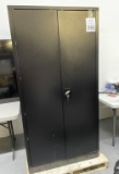 METAL LOCKING STORAGE CABINET