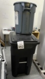 LOT CONSISTING OF (2) TRASH CANS