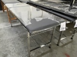 PATIENT EXAM TABLE WITH ADJUSTABLE BACK REST