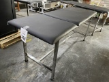 PATIENT EXAM TABLE WITH ADJUSTABLE BACK REST