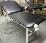 PATIENT EXAM TABLE WITH ADJUSTABLE BACK REST