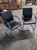 METAL FRAME ARM CHAIRS