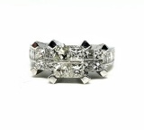 LADIES RING 14K 2.5 CT ENGAGEMENT RING