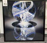 FRAMED ABSTRACT POSTER