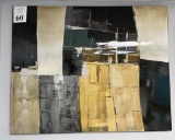 ABSTRACT PRINT ON CANVAS