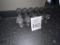 RUBBER COATED HEXAGON 5 LBS. DUMBBELLS (5 PAIRS)