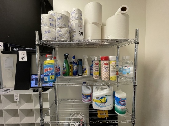 LOT, CONSISTING OF CLEANING SUPPLIES,