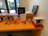 LOT, OF OFFICE SUPPLIES AND LETTER SIGNS