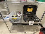 LOT, TOOLS WITH DEWALT TOOL KIT