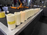 LOT CONSISTING OF (18) ELECTRIC CANDLES