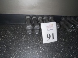 RUBBER COATED HEXAGON 2 LBS. DUMBBELLS (5 PAIRS)