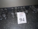 RUBBER COATED HEXAGON 2 LBS. DUMBBELLS (5 PAIRS)