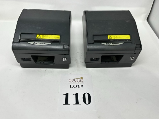 STAR MICRONICS TSP800 2 THERMAL PRINTERS