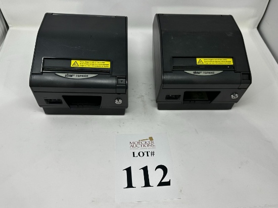STAR MICRONICS TSP800 2 THERMAL PRINTERS