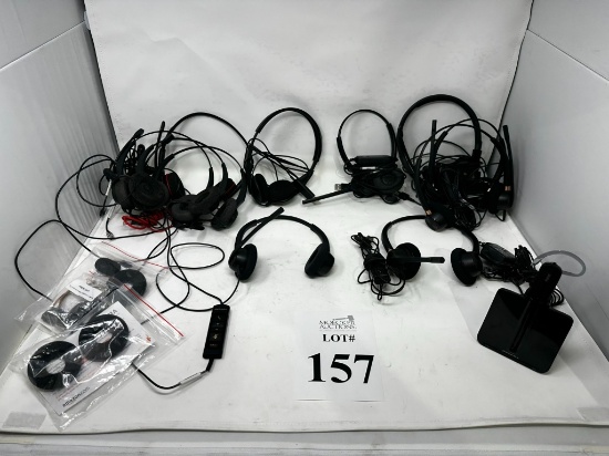 LOT CONSISTING OF ASSORTED HEADSETS