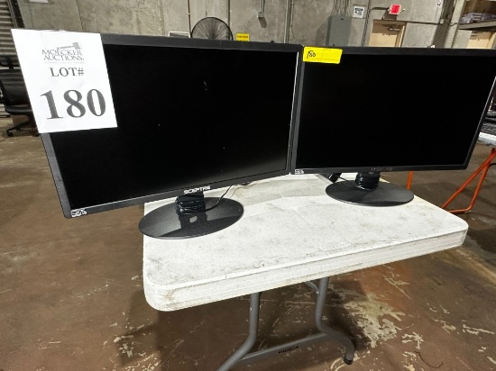 SCEPTRE 22" MONITORS ON STANDS
