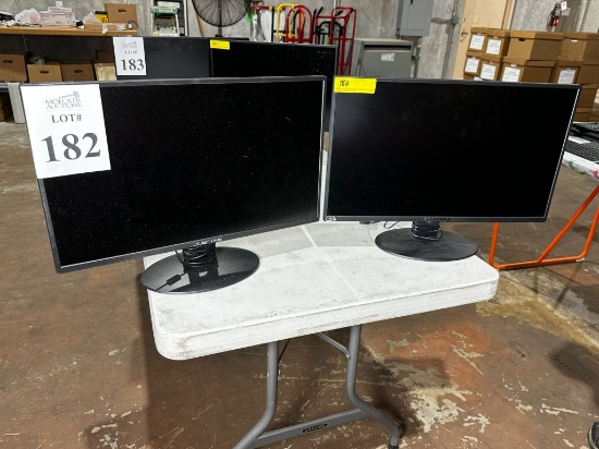 SCEPTRE 24" MONITORS ON STANDS