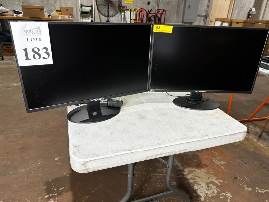 SCEPTRE 24" MONITORS ON STANDS