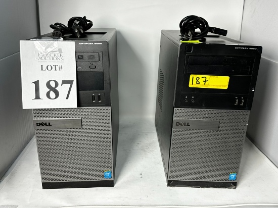 DELL OPTIPLEX 3020 TOWER COMPUTERS