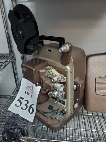 BELL AND HOWELL 8MM MOVIE PROJECTOR